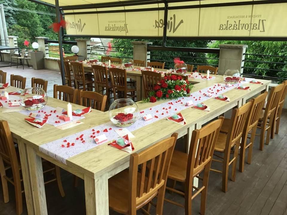 Penzion A Restaurace Zlatovlaska U Zamku Cervena Lhota Jizna Exterior photo